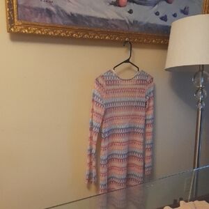 Mossimo Lookalike Multicolor Patterned Women's Beach Cover